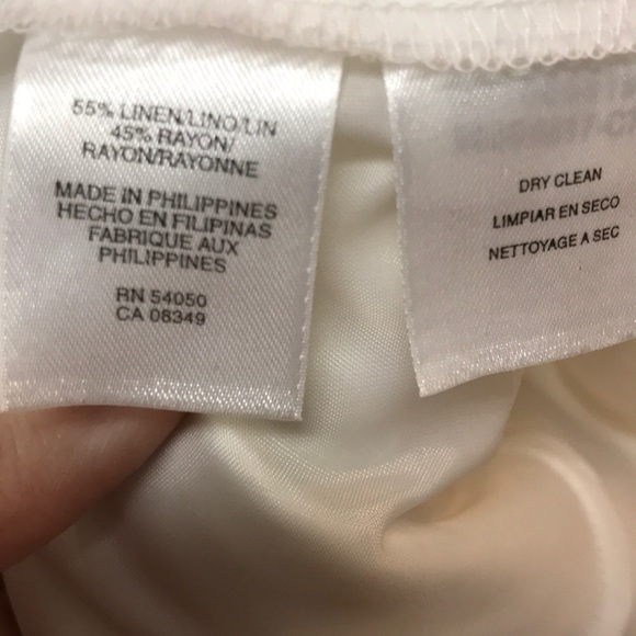 Evan Picone White Dress, Size 16 - Picture 2 of 2